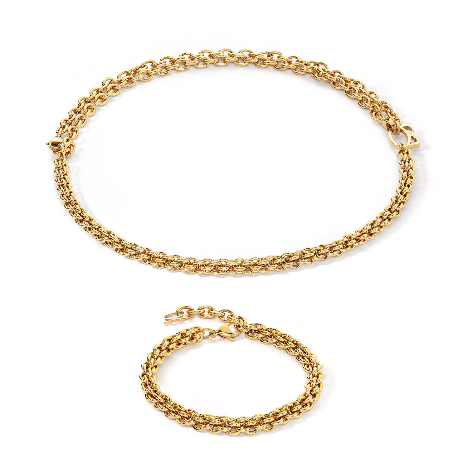 Bracelet Mesh Chain gold - Image 3