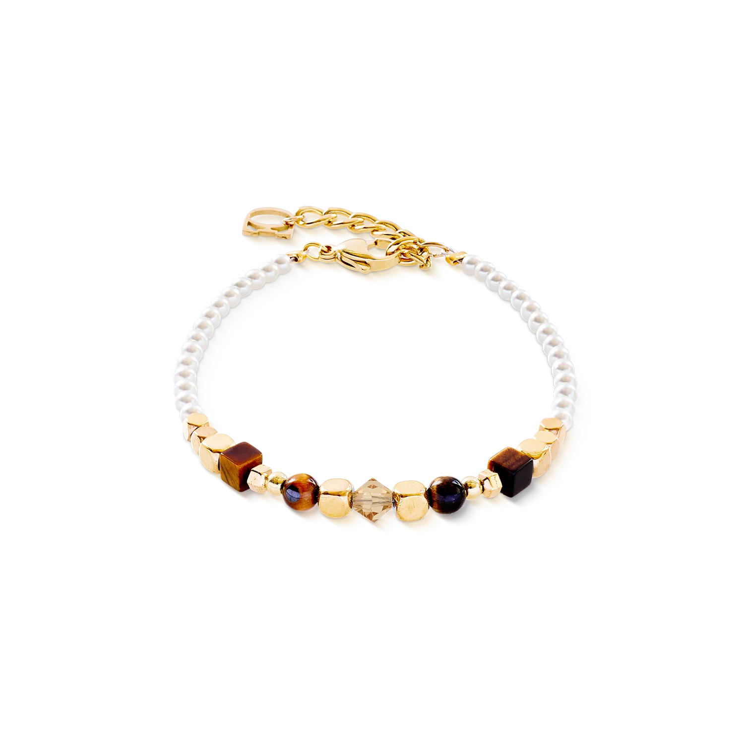 Bracelet Princess Sunray gold-brown