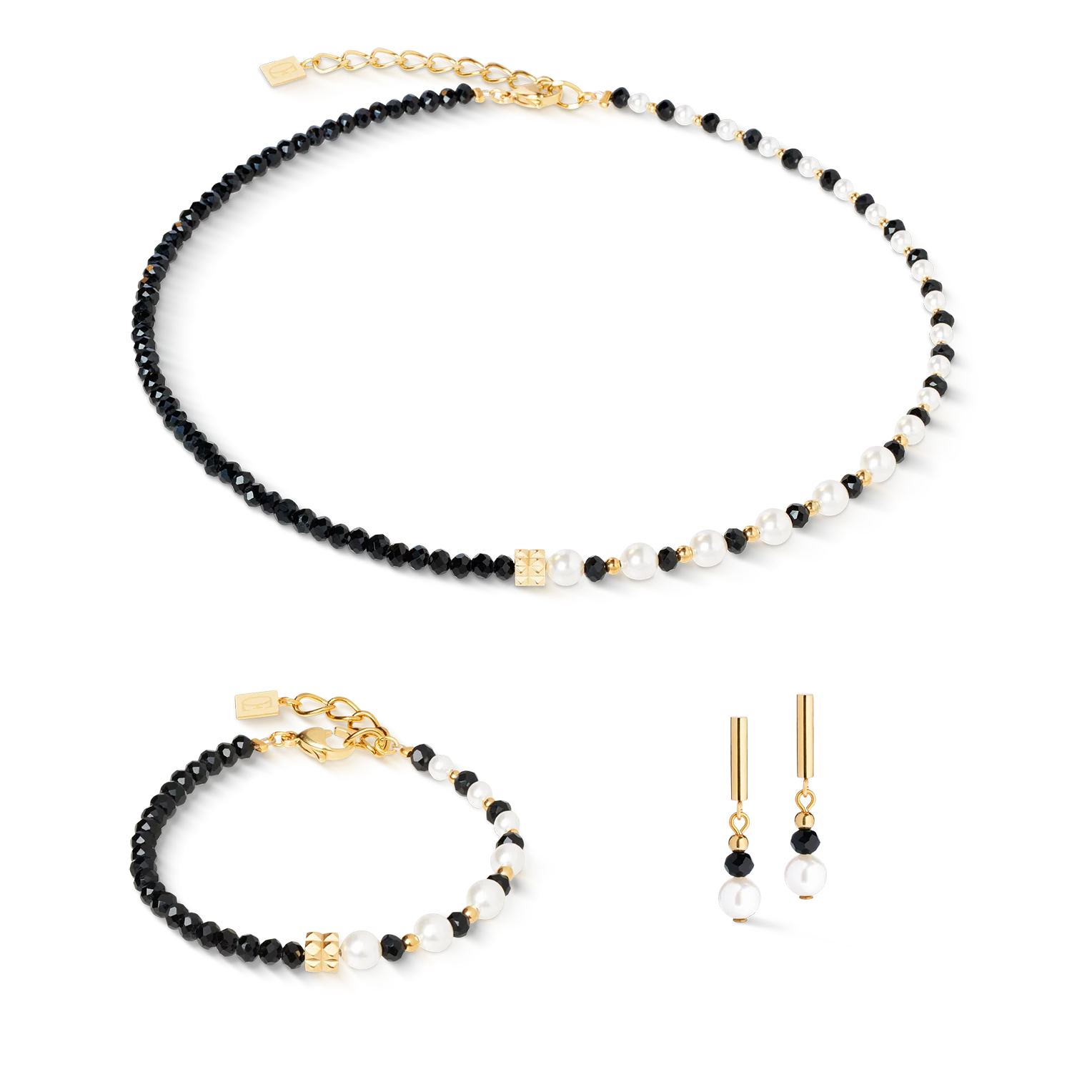 Bracelet Trinity Spikes gold - Image 3