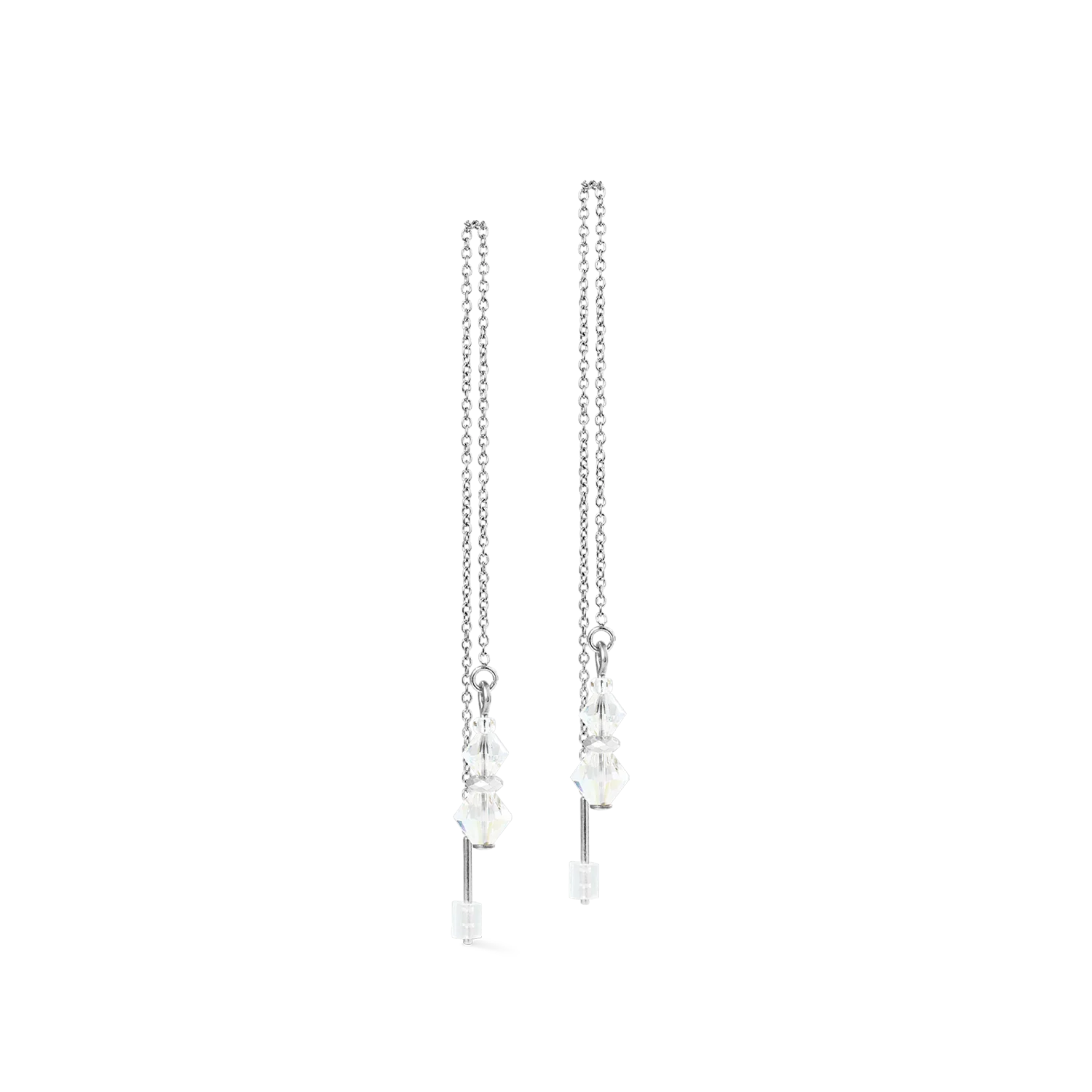 Earrings Dancing Crystals Pure silver-crystal - Image 2
