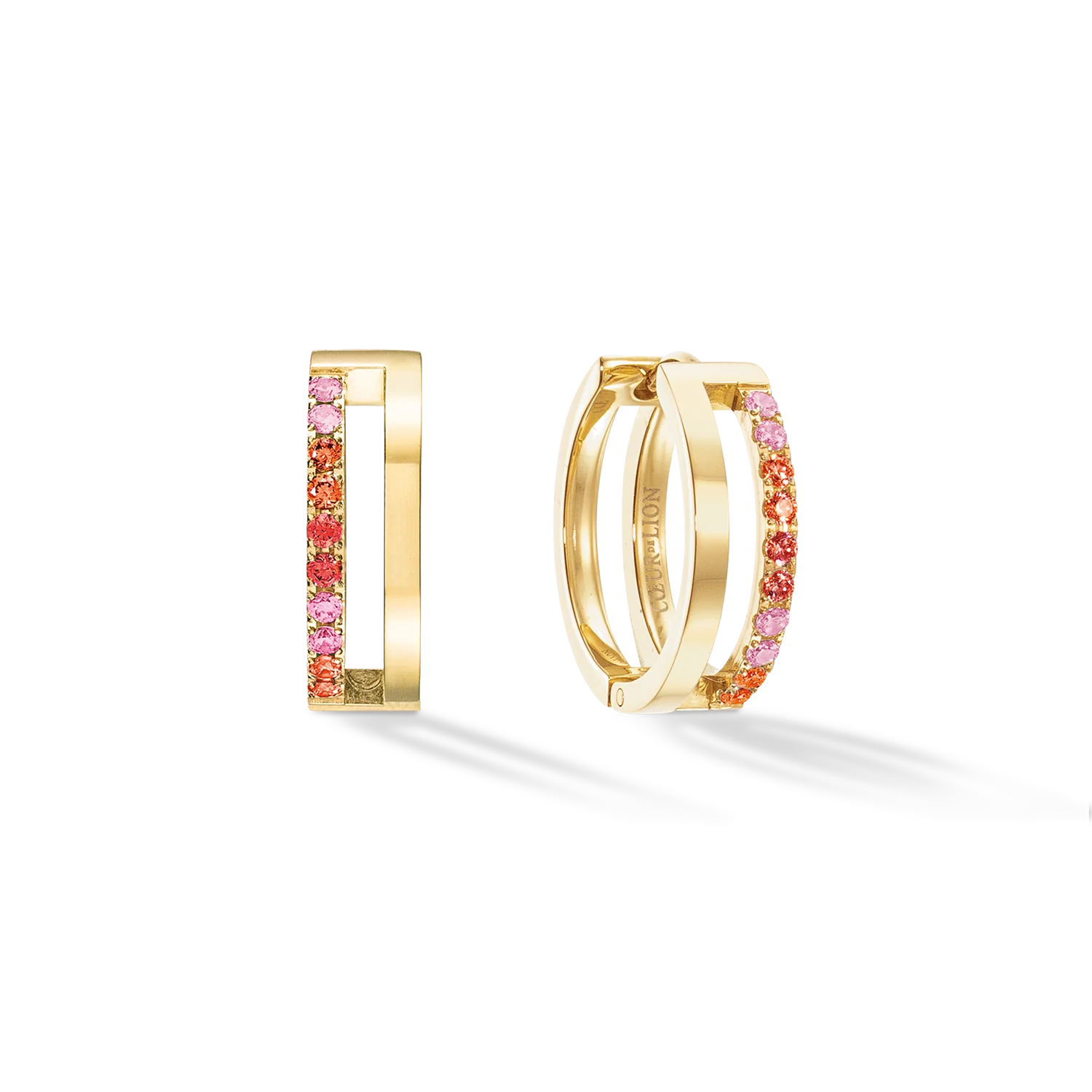 Eternal Unity Hoops gold-red