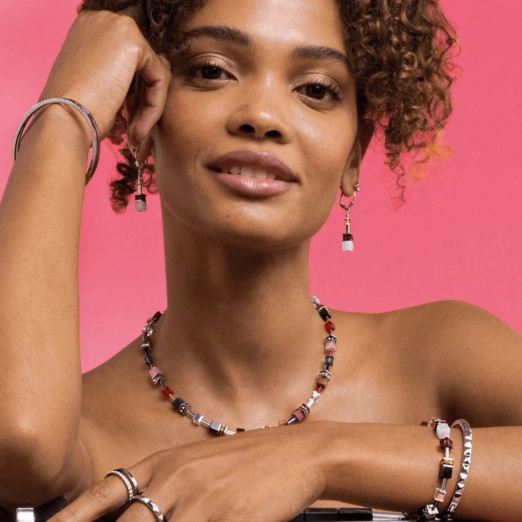 GeoCUBE® Iconic earrings Love Energy silver - Image 4