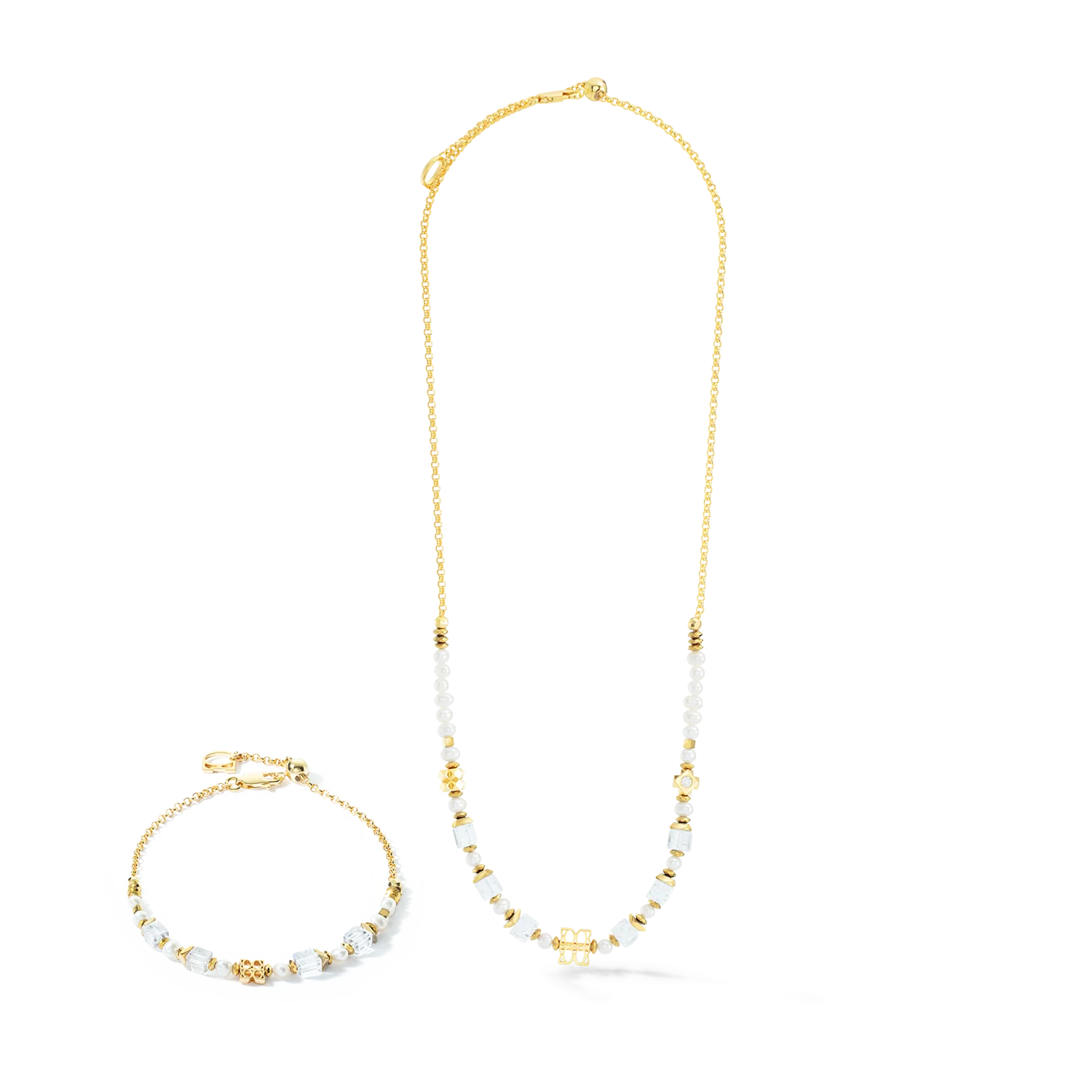 ICONIC Collection Signature bracelet gold-white - Image 3