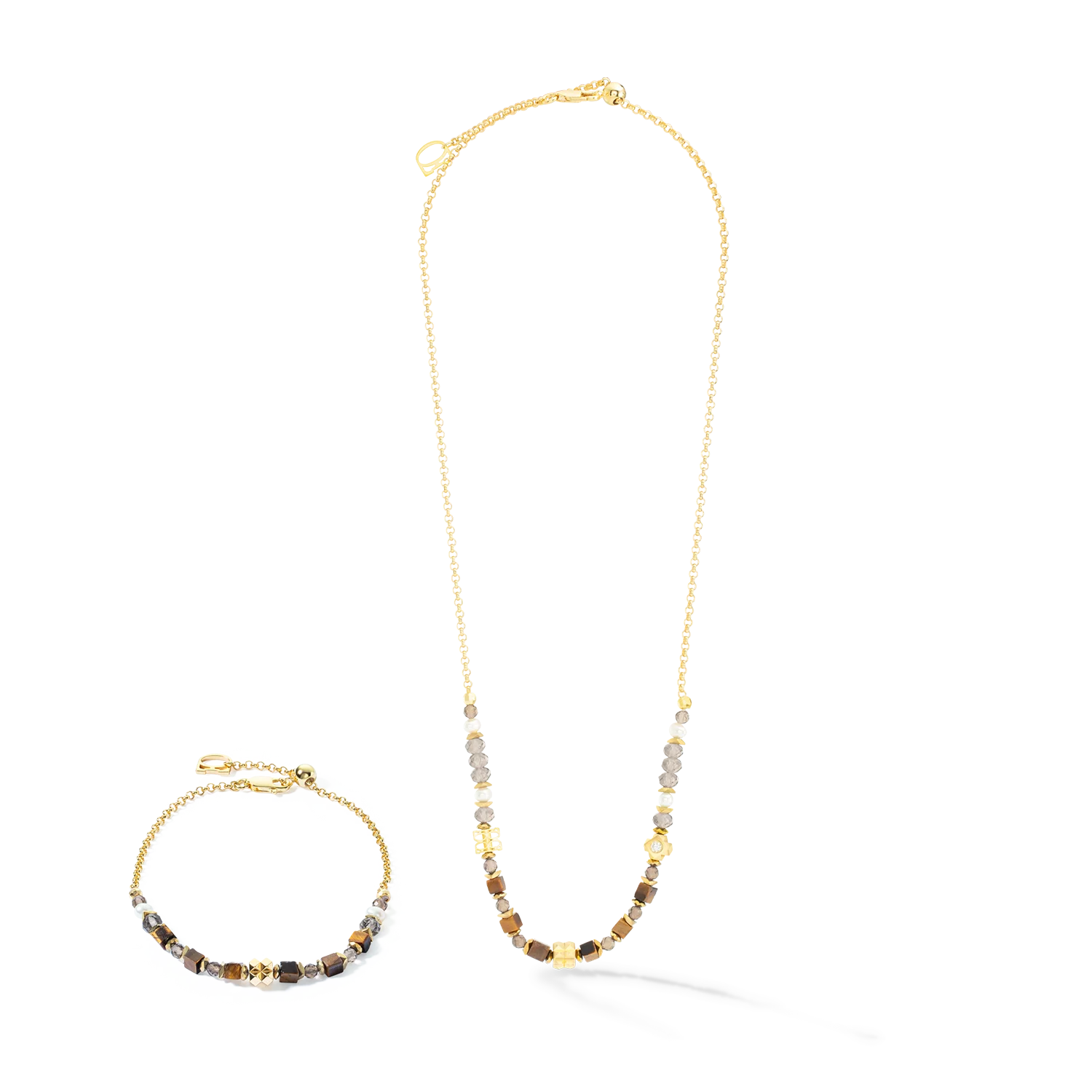 ICONIC Collection Spike bracelet gold-brown - Image 3