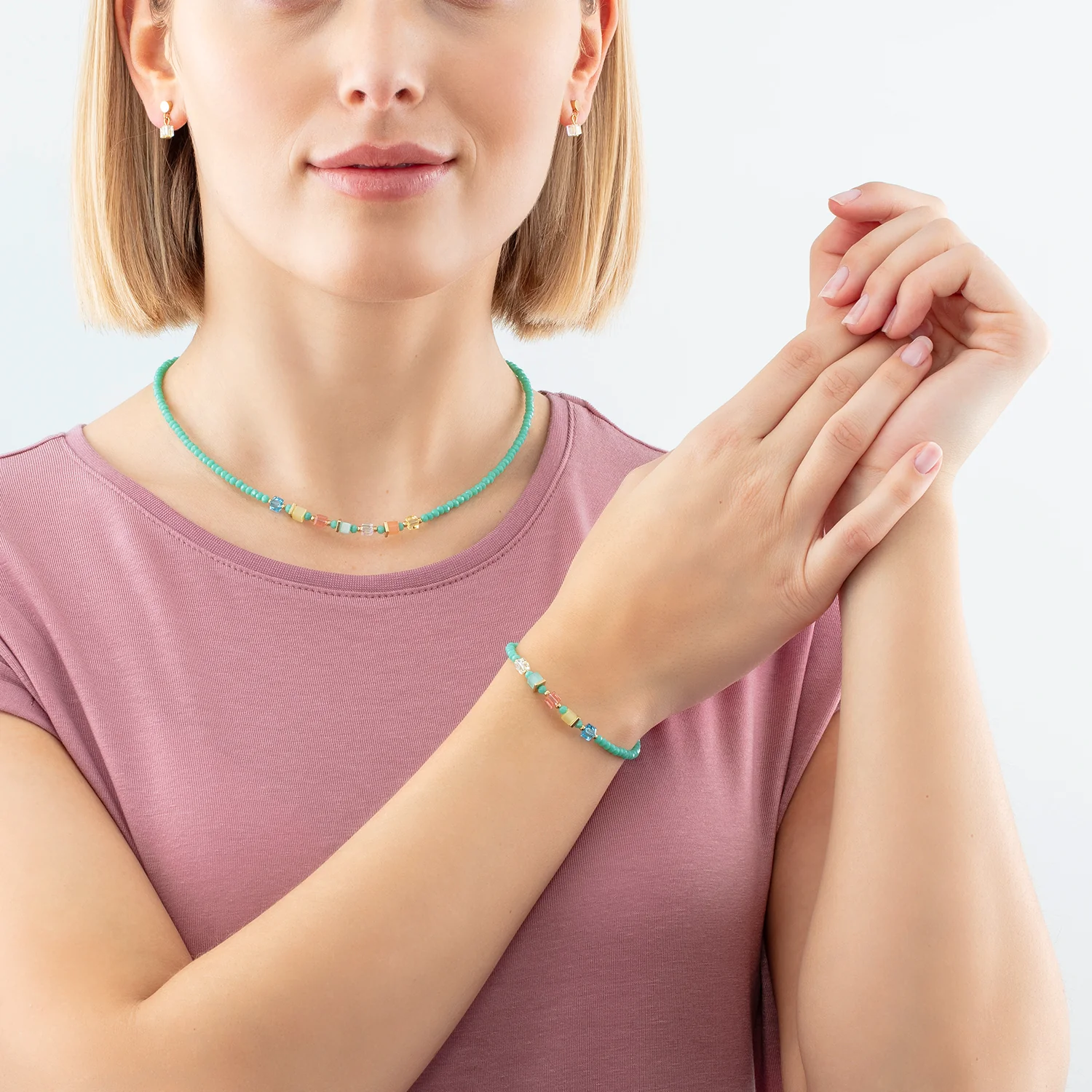 Joyful Colours bracelet green-multicolour - Image 4