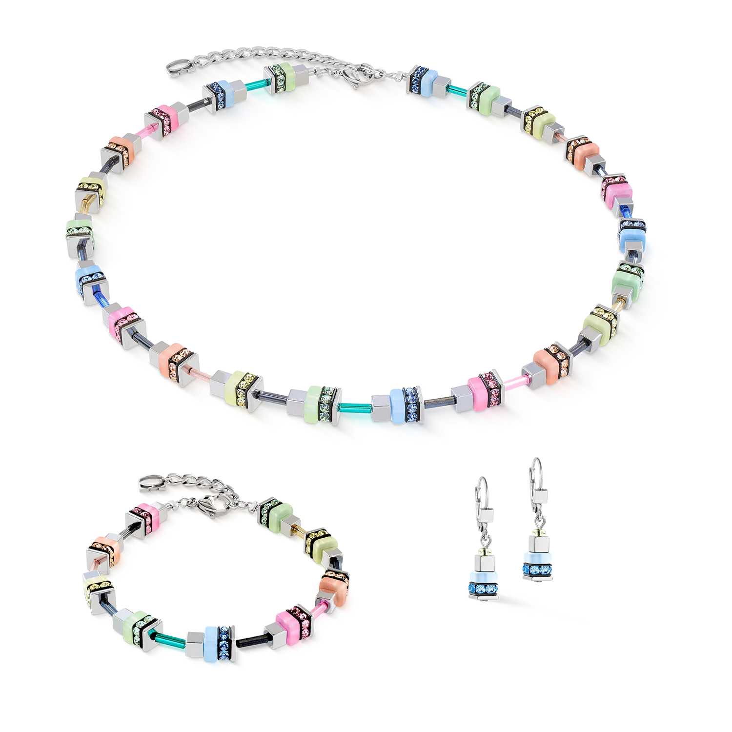 Necklace Fresh Sorbet Cube multicolour - Image 3