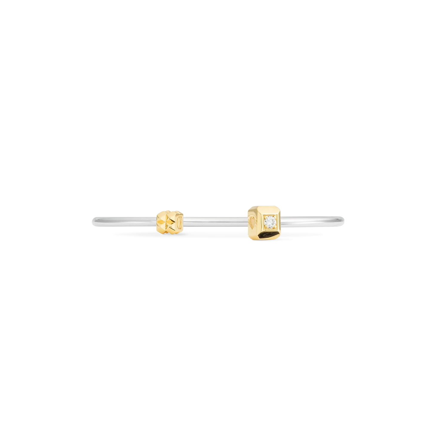 STATEMENT Collection bangle open 19 cm bicolor - Image 5